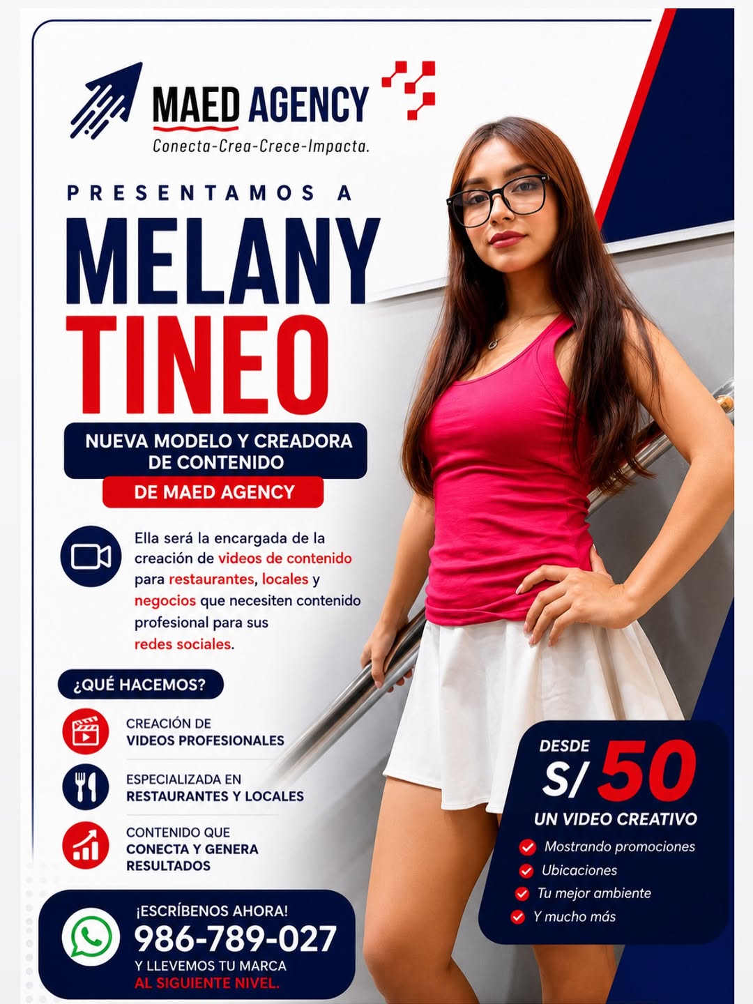 Campaña de MAED Agency para creación de contenido en video.